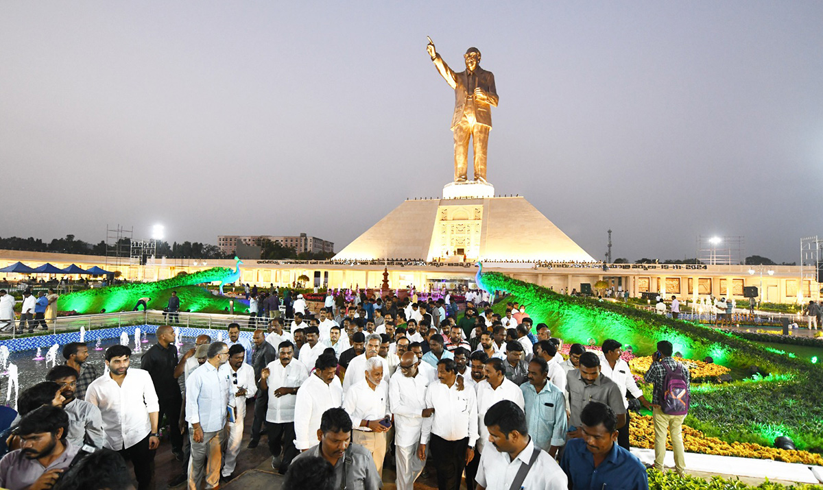 Vijayawada BR Ambedkar Statue Special Photos - Sakshi12