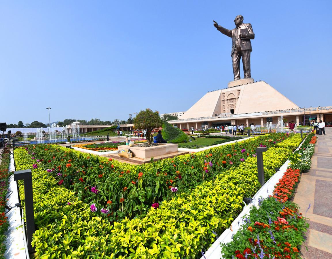 Vijayawada BR Ambedkar Statue Special Photos - Sakshi14