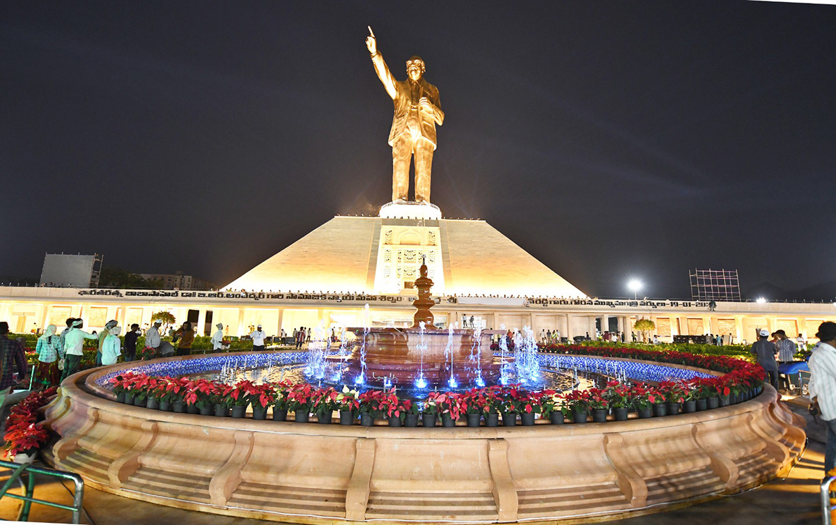 Vijayawada BR Ambedkar Statue Special Photos - Sakshi19