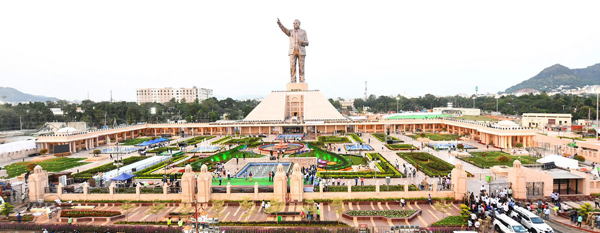 Vijayawada BR Ambedkar Statue Special Photos - Sakshi21