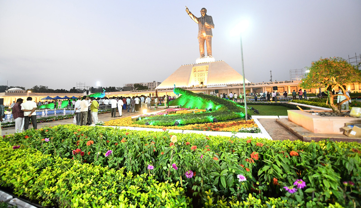 Vijayawada BR Ambedkar Statue Special Photos - Sakshi23