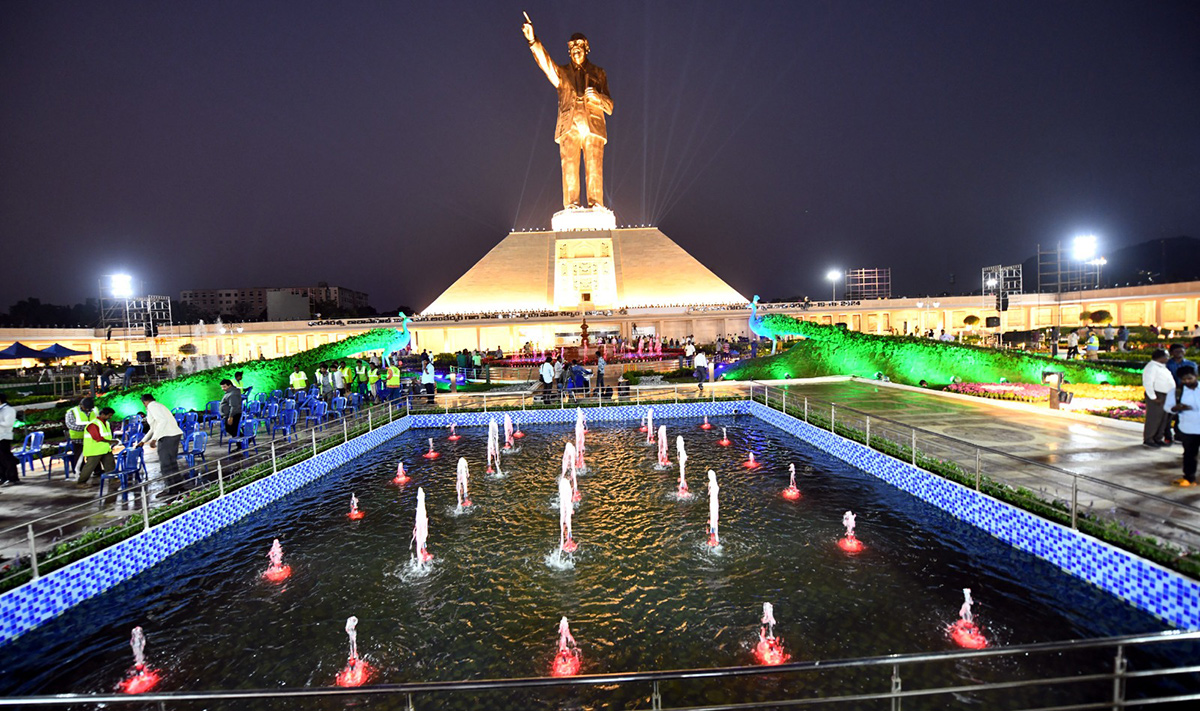 Vijayawada BR Ambedkar Statue Special Photos - Sakshi25