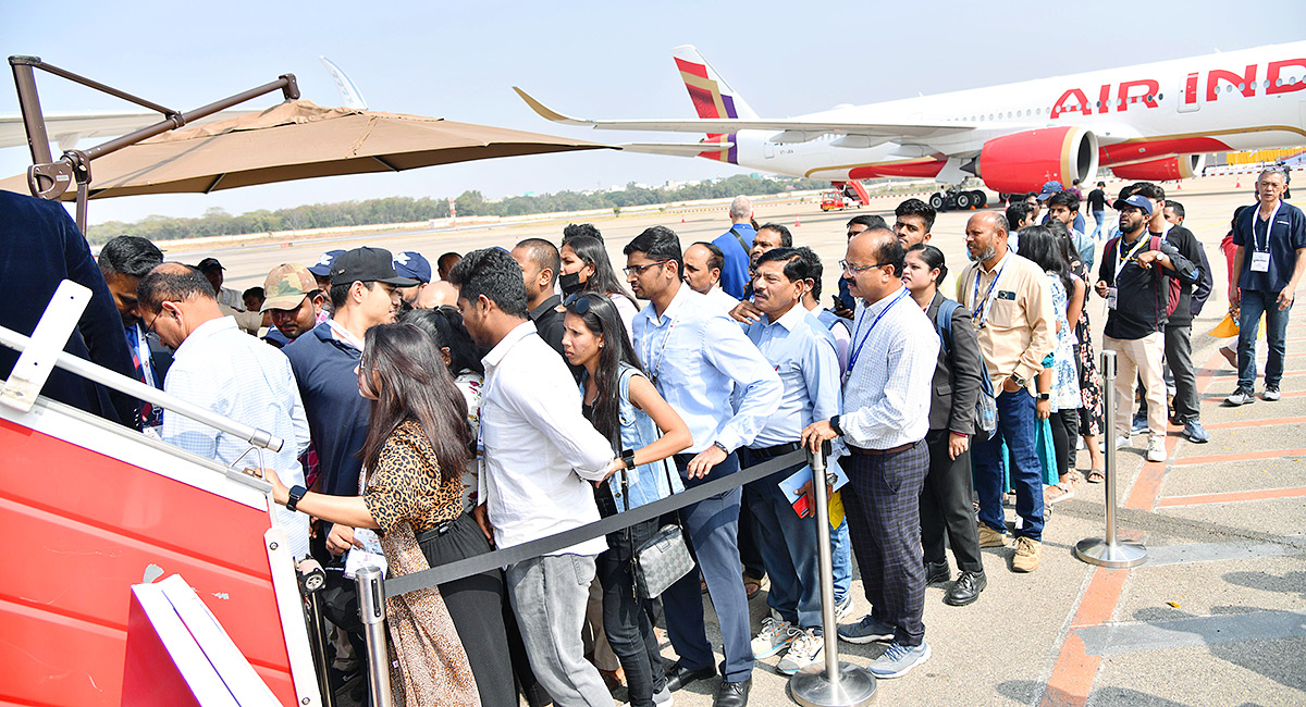 Wings India Airshow 2024 at Begumpet Airport in Hyderabad Photos - Sakshi6