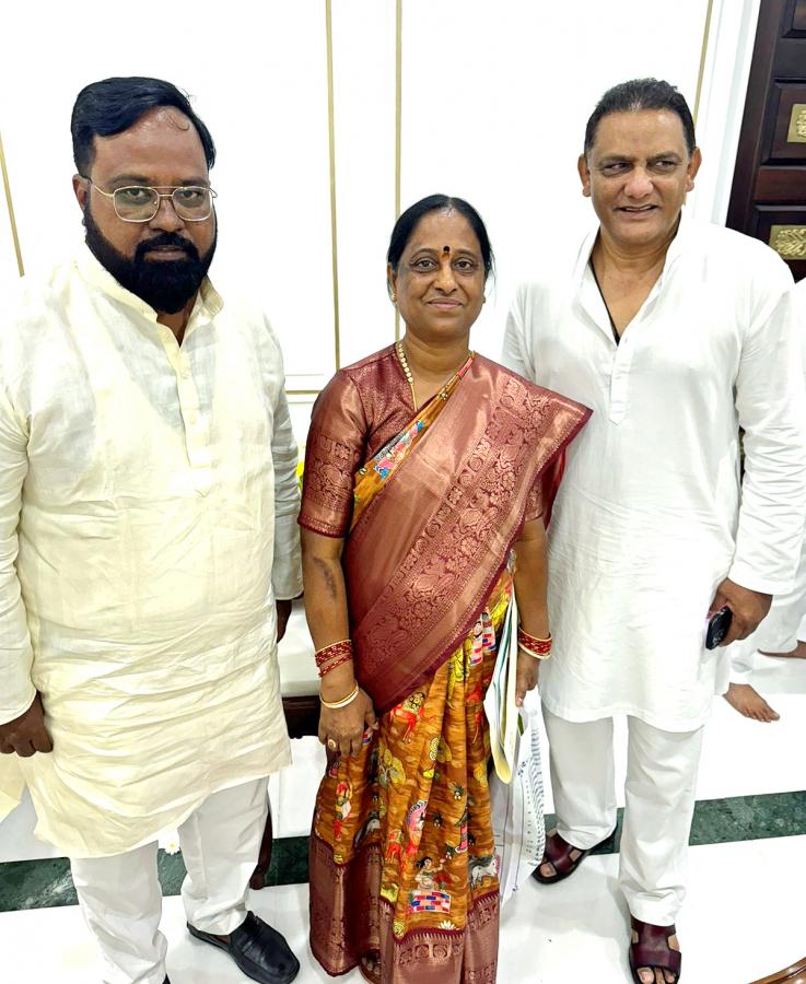 Azharuddin Meets Telangana CM Revanth Reddy And ministers - Sakshi7