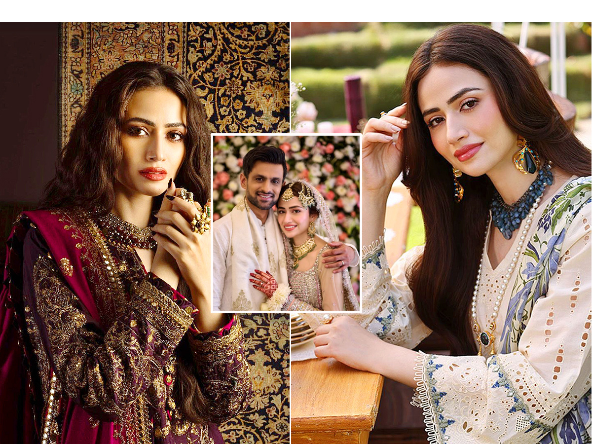 Shoaib Mailk Ties The Knot With Pakistani Actrees Sana Javed Photos - Sakshi1