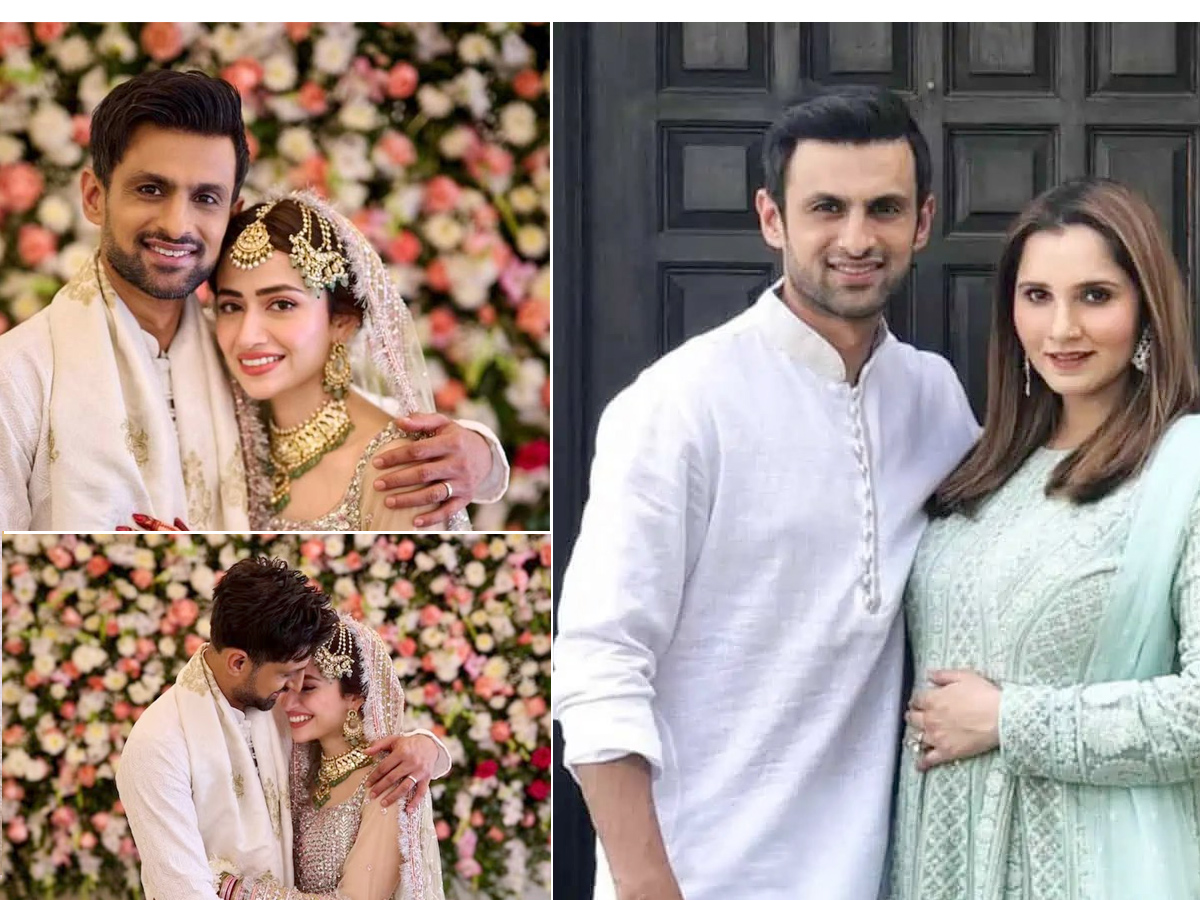 Shoaib Malik Marries Pakistani Actor sana Javed Photos - Sakshi1