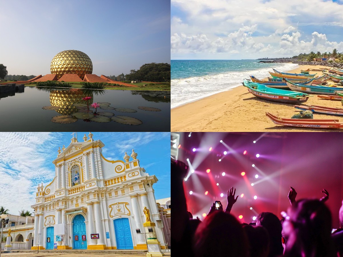 Club hopping, beach hopping, visiting Auroville, attending New Year mass in churches. - Sakshi23