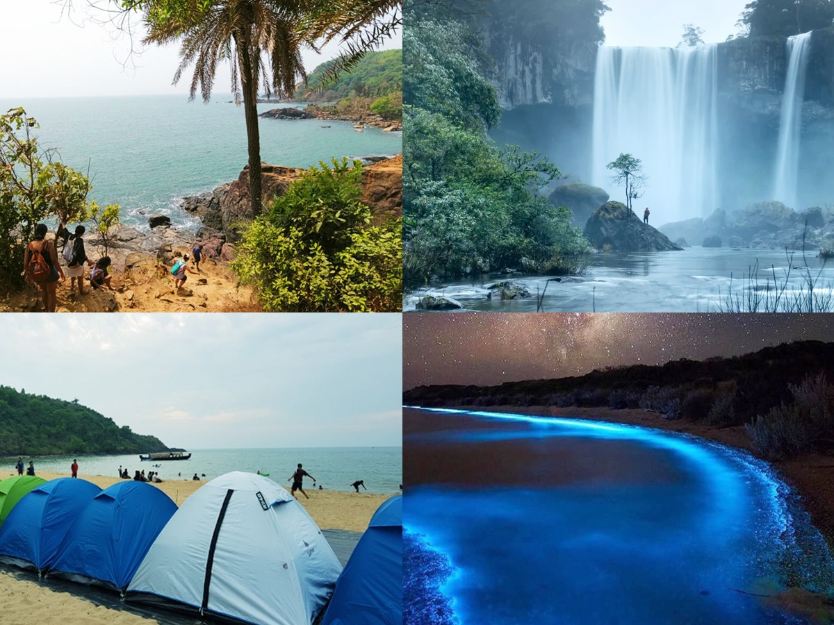 Beach trekking, nature walks, ride to Vibhuti Falls, boating, beachside camping, stargazing. - Sakshi5