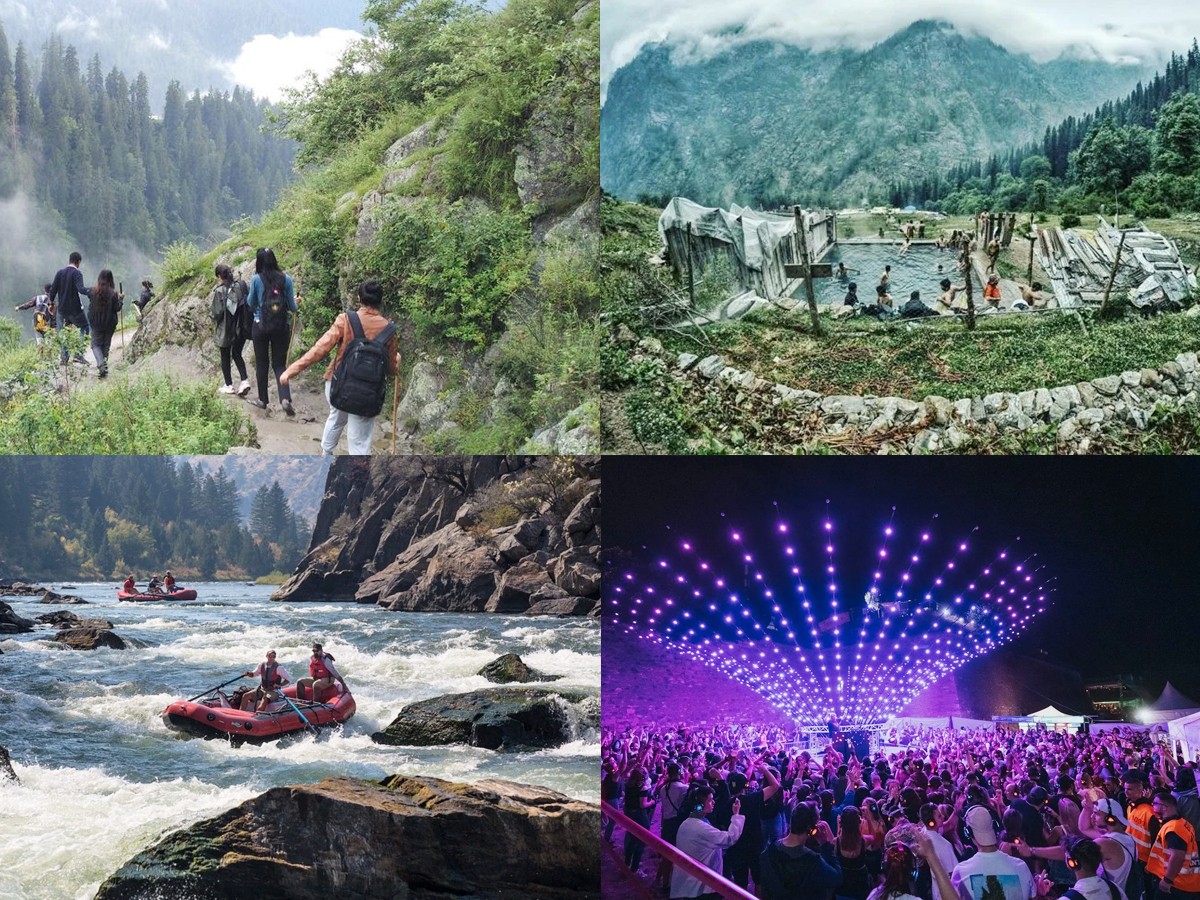 Trekking options, hiking, river rafting, cafe hopping, clubbing, riverside camping. - Sakshi17