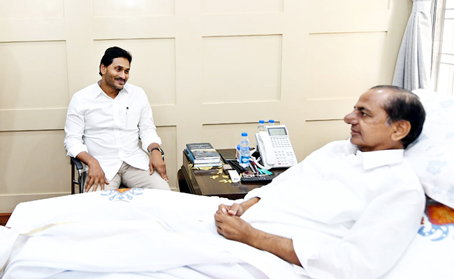 AP CM YS Jagan Meets BRS Chief KCR At Hyderabad - Sakshi1