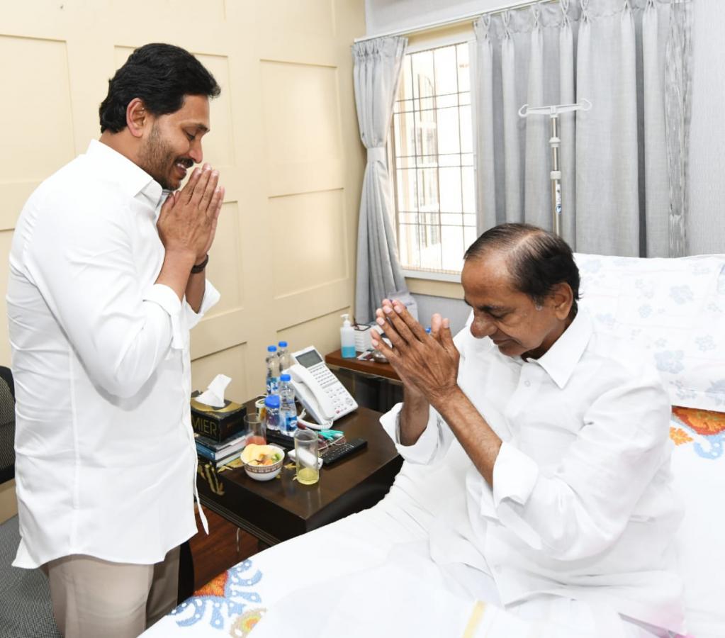 AP CM YS Jagan Meets BRS Chief KCR At Hyderabad - Sakshi10