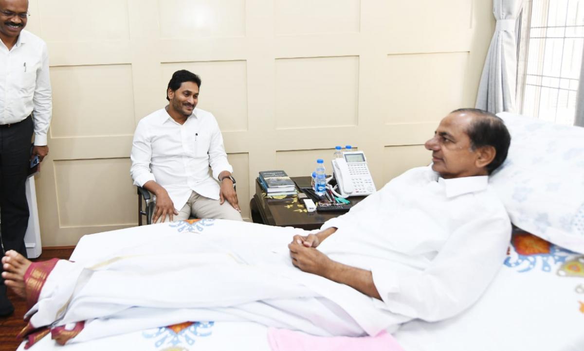 AP CM YS Jagan Meets BRS Chief KCR At Hyderabad - Sakshi12