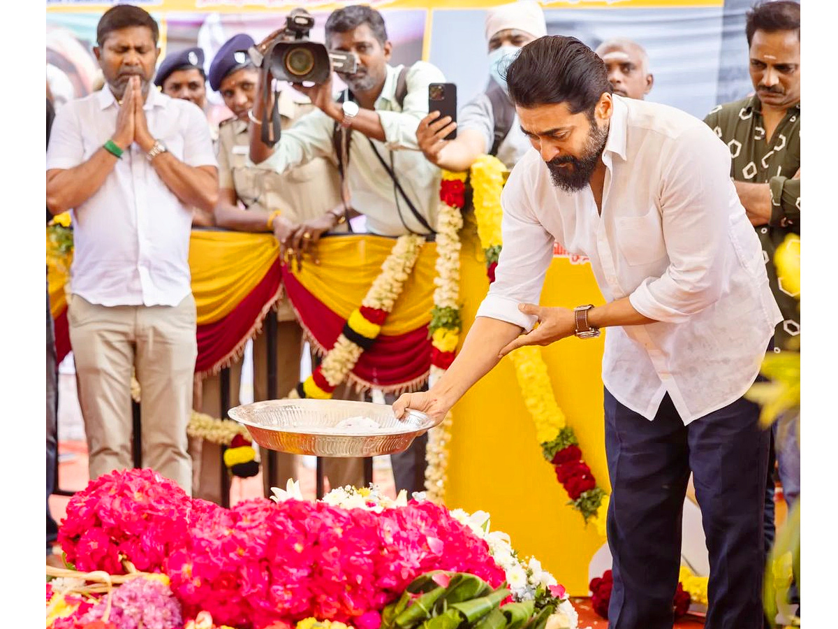 Actor Surya Pays Tribute To Captain Vijayakanth Photos - Sakshi6