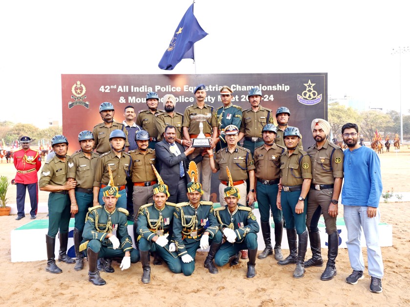 42nd All India Police Equestrian Championship and Mounted Police Duty Meet Photos - Sakshi36