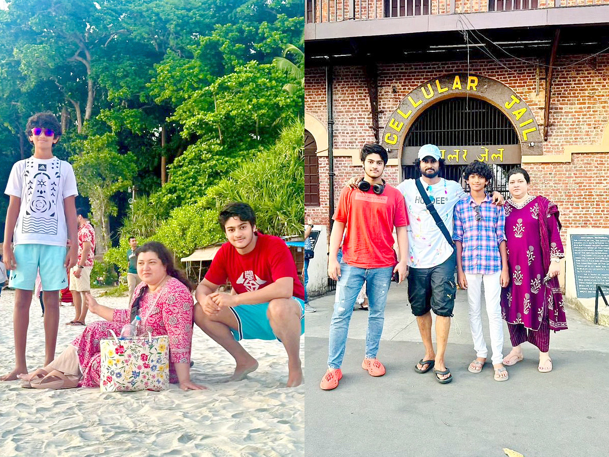 Tollywood Hero Sudheer Babu Enjoying with His family vacation Photos - Sakshi1