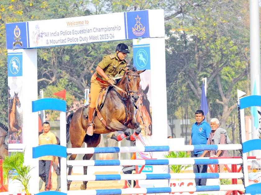 42nd All India Police Equestrian Championship and Mounted Police Duty Meet Photos - Sakshi7