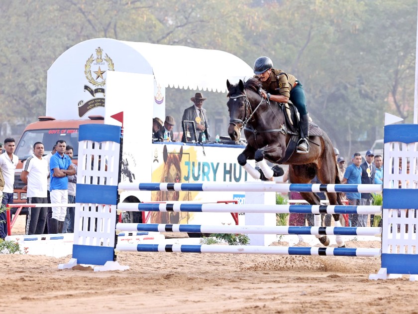 42nd All India Police Equestrian Championship and Mounted Police Duty Meet Photos - Sakshi17