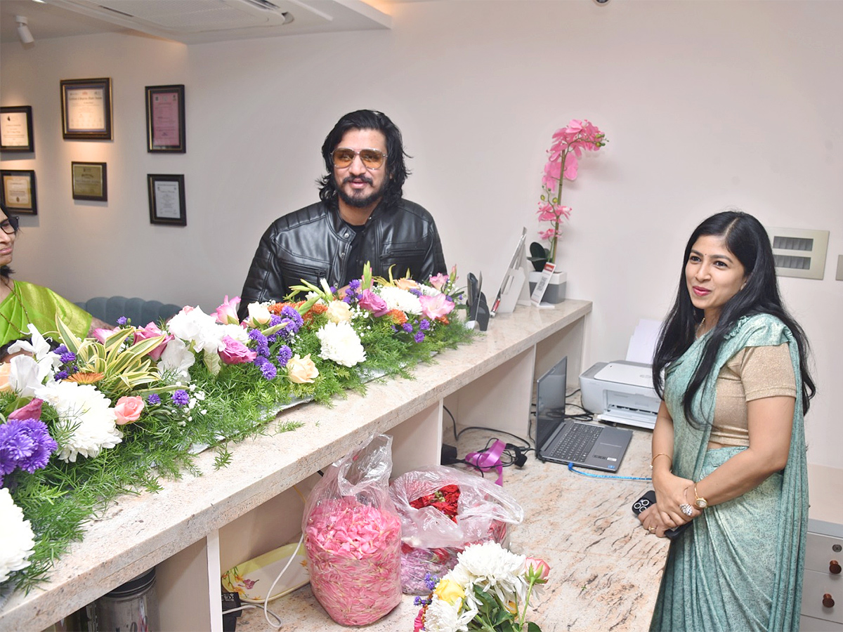 Nikhil Launches Derm AuraSKIN HAIR CLINIC Banjara Hills - Sakshi17