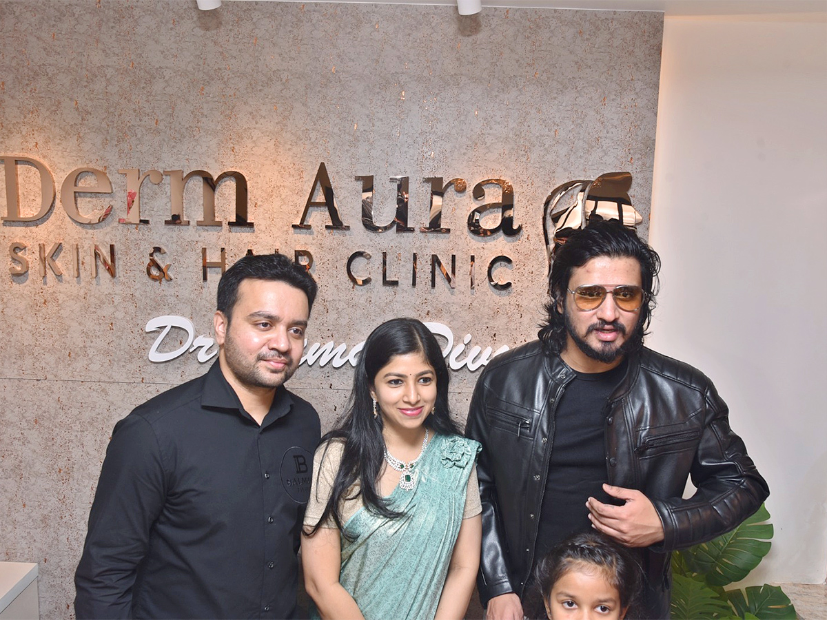 Nikhil Launches Derm AuraSKIN HAIR CLINIC Banjara Hills - Sakshi18