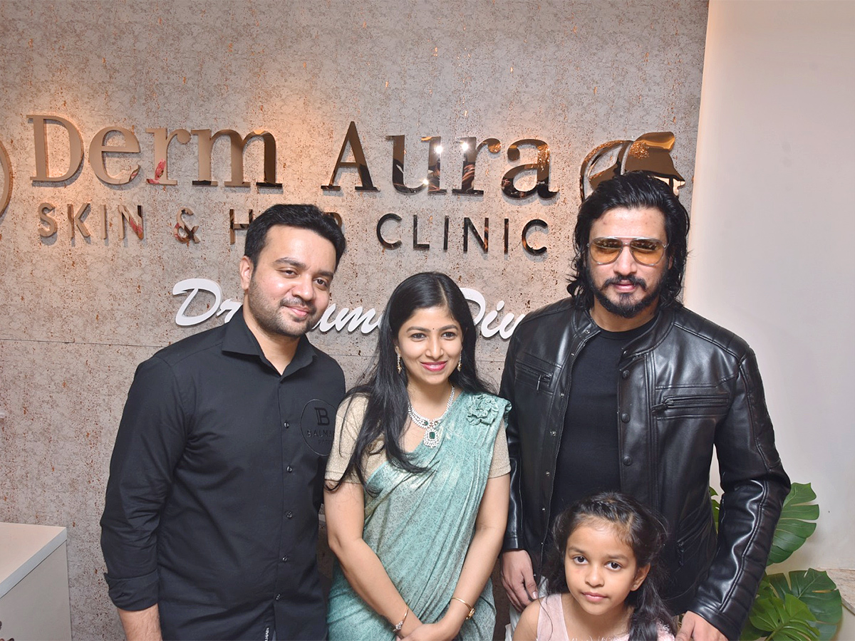 Nikhil Launches Derm AuraSKIN HAIR CLINIC Banjara Hills - Sakshi19