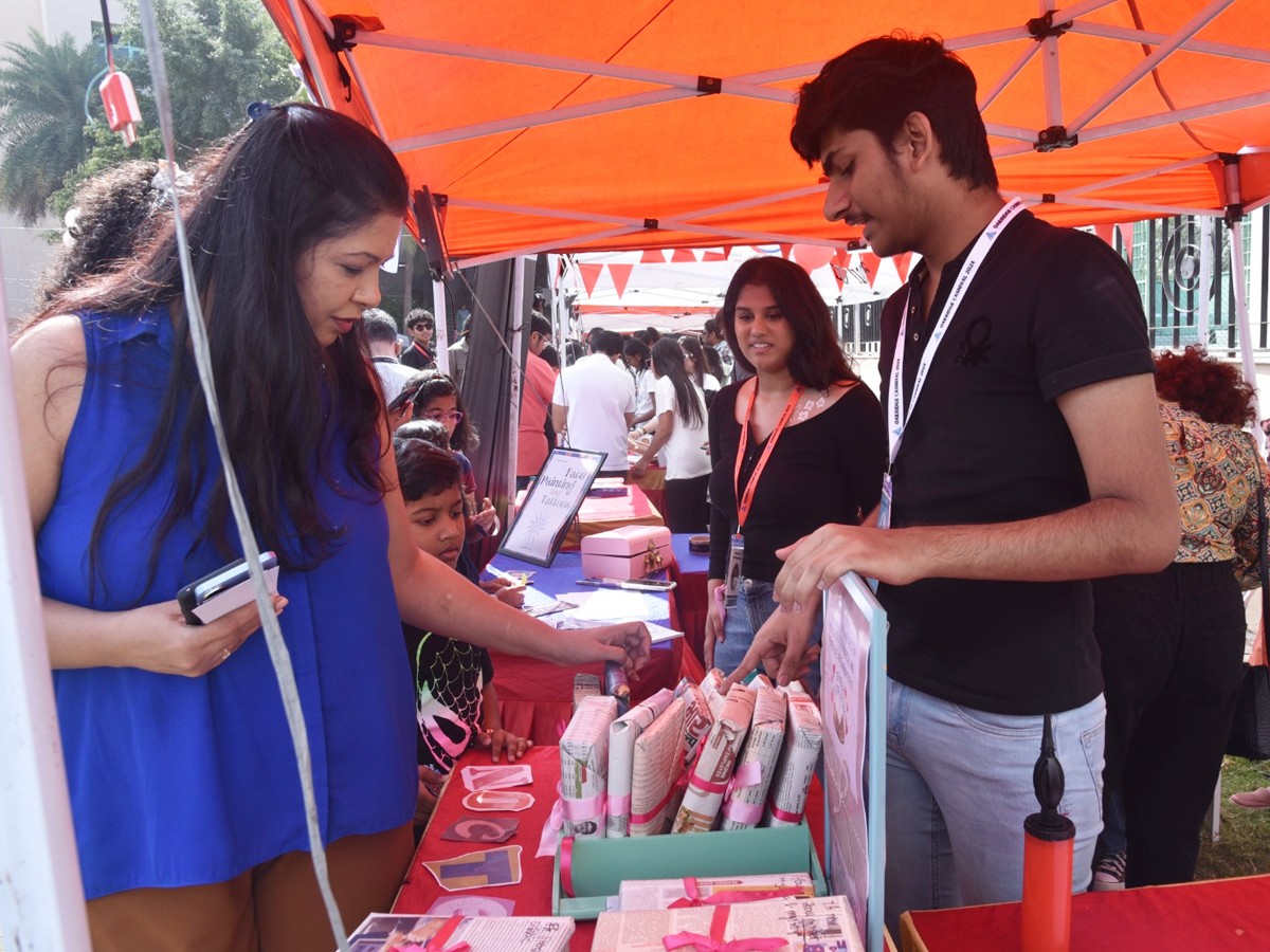 Anchor Suma Kanakala With Bubblegum Movie Hero, Heroine Attended The Event At Oakridge International School - Sakshi12