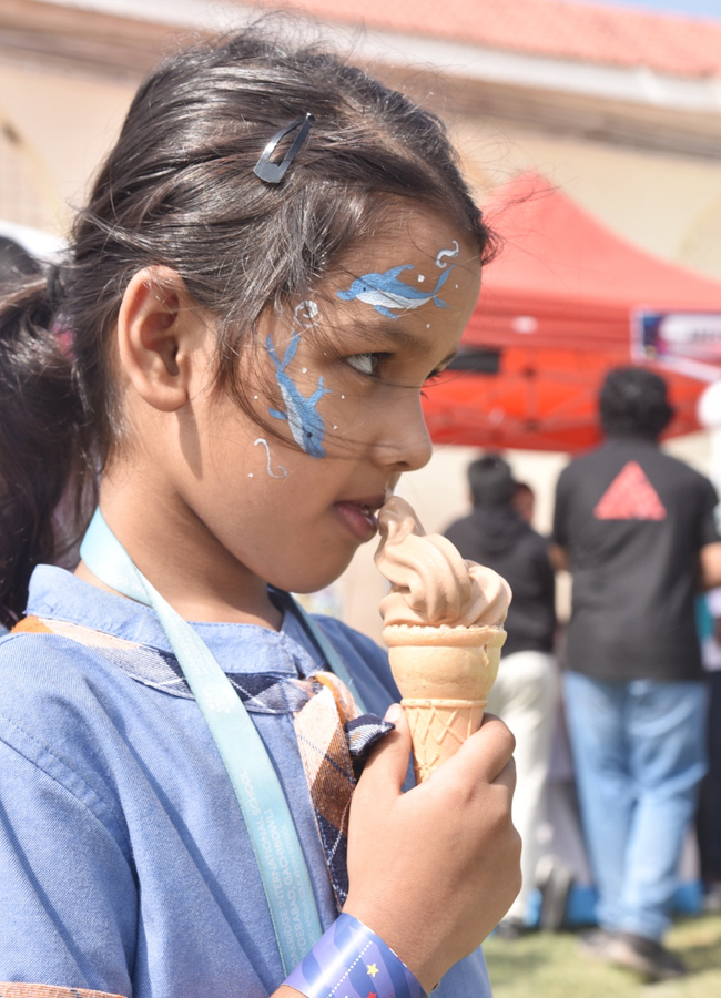 Anchor Suma Kanakala With Bubblegum Movie Hero, Heroine Attended The Event At Oakridge International School - Sakshi16