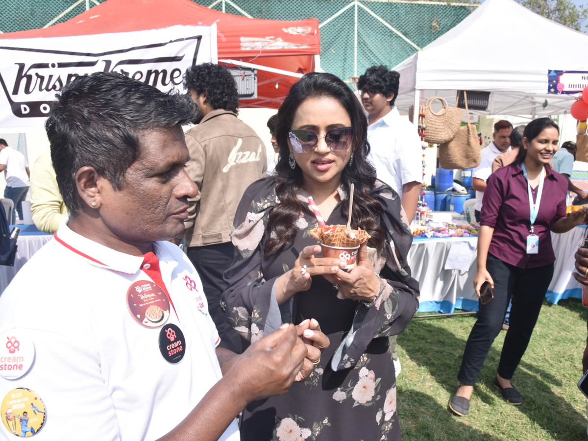 Anchor Suma Kanakala With Bubblegum Movie Hero, Heroine Attended The Event At Oakridge International School - Sakshi17