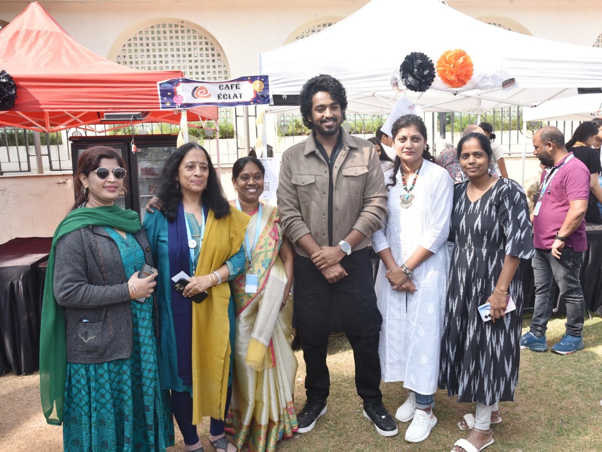 Anchor Suma Kanakala With Bubblegum Movie Hero, Heroine Attended The Event At Oakridge International School - Sakshi6