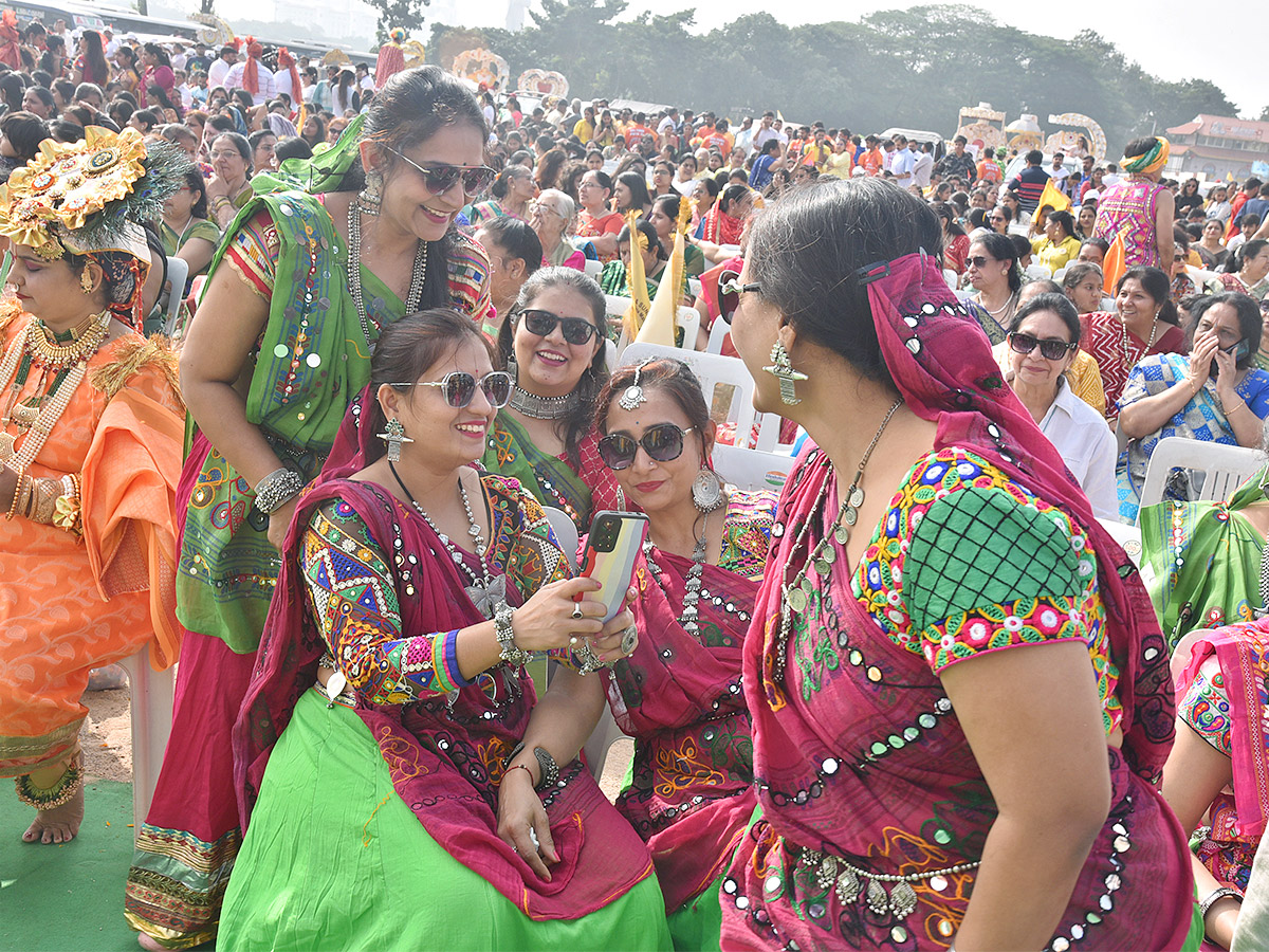 carnival during an ongoing Gujarati festival in Hyderabad - Sakshi14