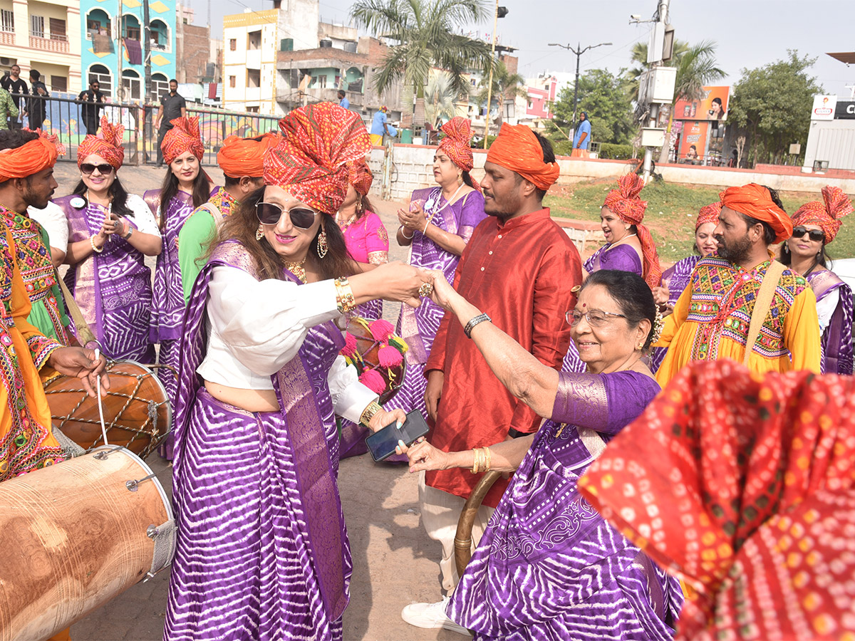 carnival during an ongoing Gujarati festival in Hyderabad - Sakshi15