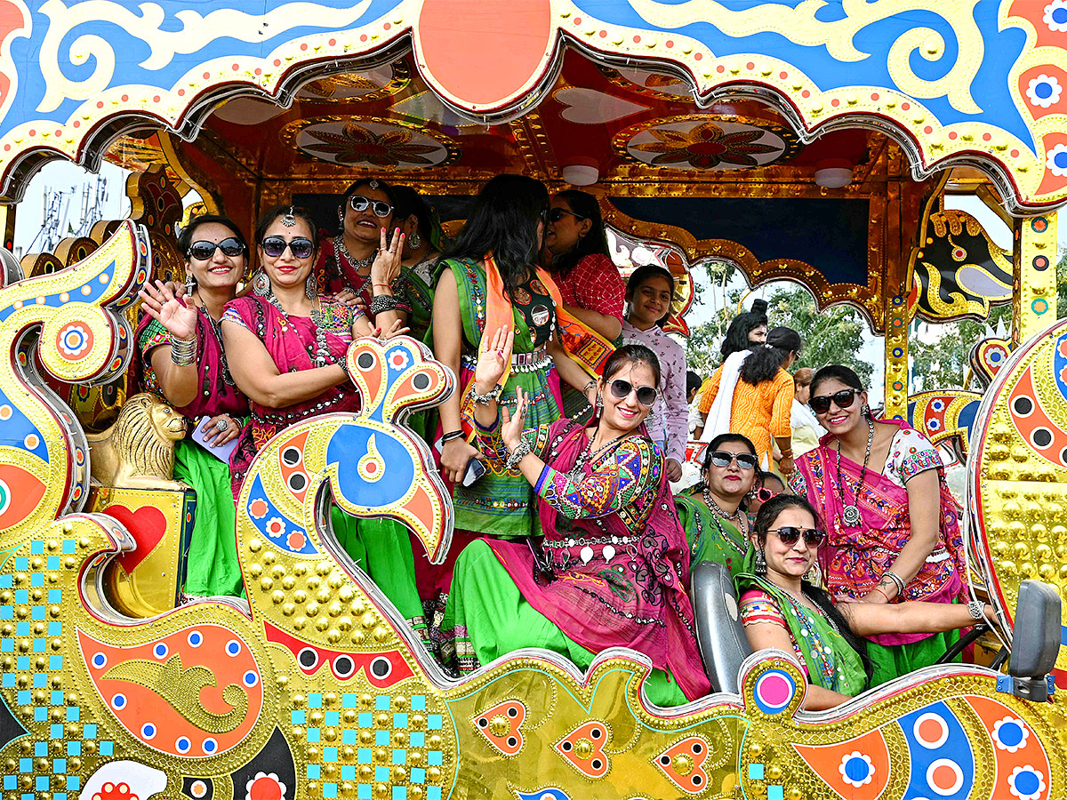 carnival during an ongoing Gujarati festival in Hyderabad - Sakshi19