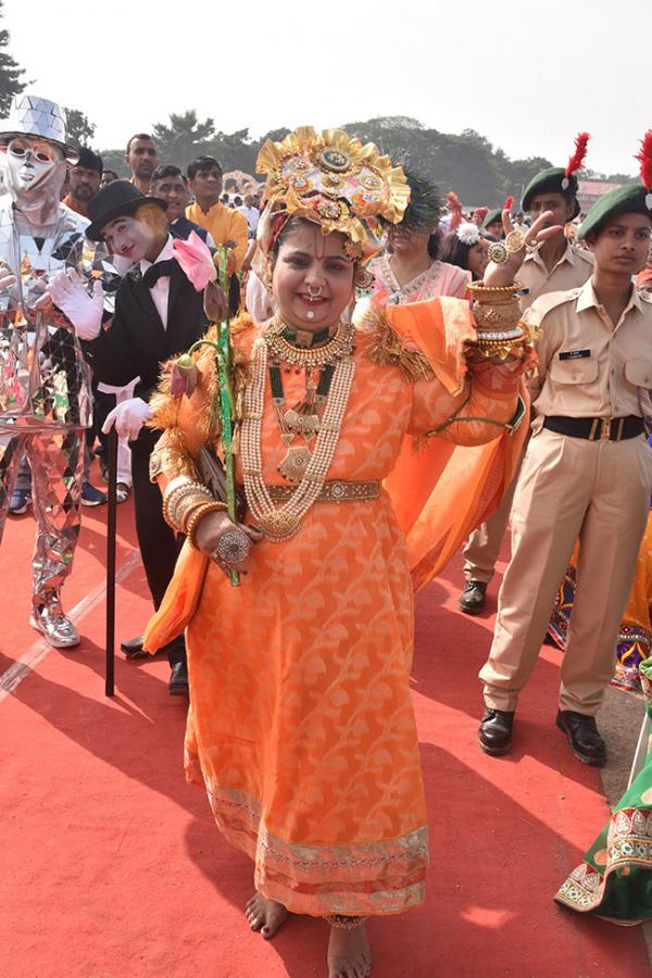 carnival during an ongoing Gujarati festival in Hyderabad - Sakshi24