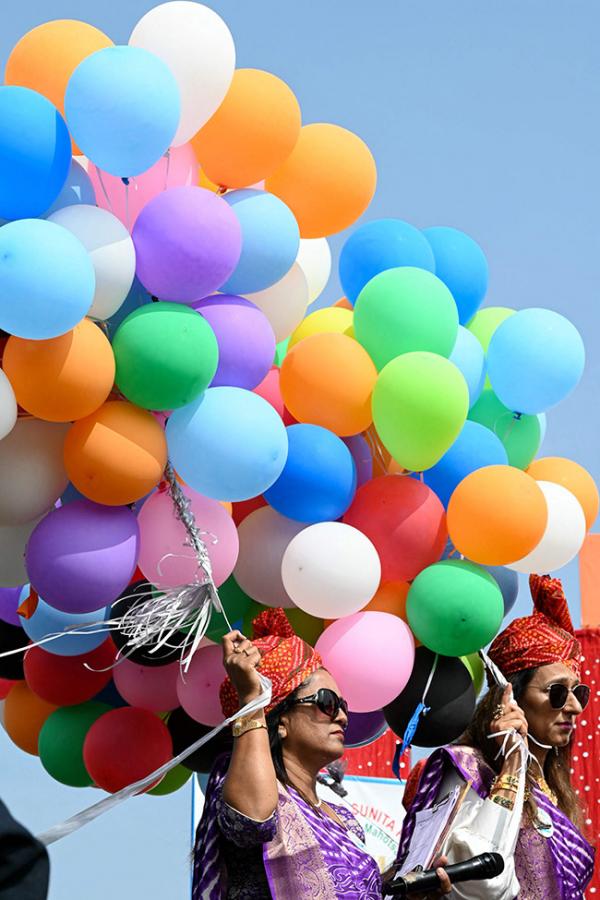 carnival during an ongoing Gujarati festival in Hyderabad - Sakshi36