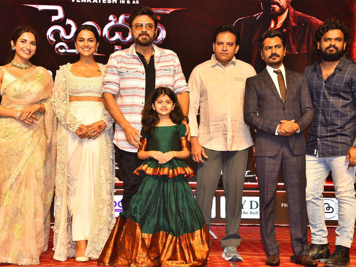 Venkatesh Daggubati SAINDHAV Pre-Release Event Photos - Sakshi23