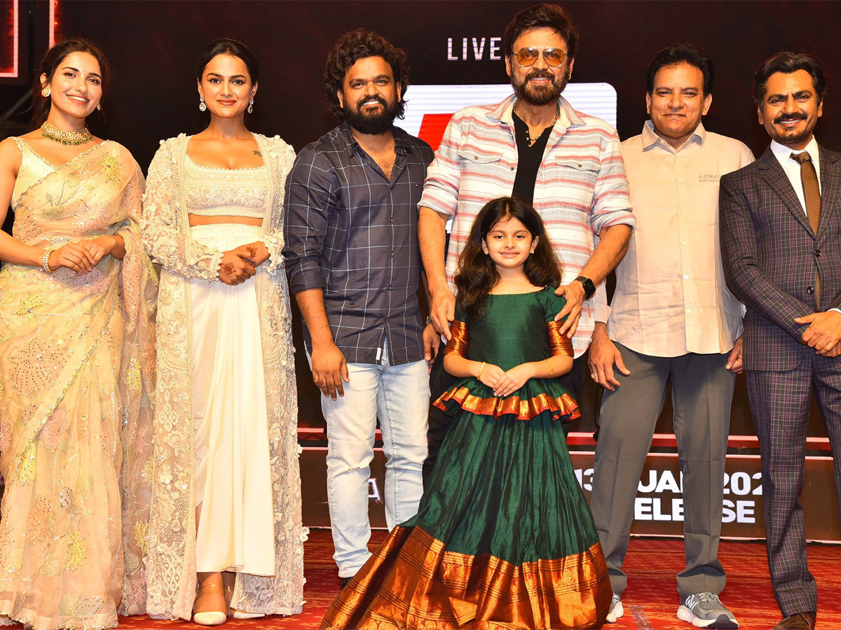 Venkatesh Daggubati SAINDHAV Pre-Release Event Photos - Sakshi3