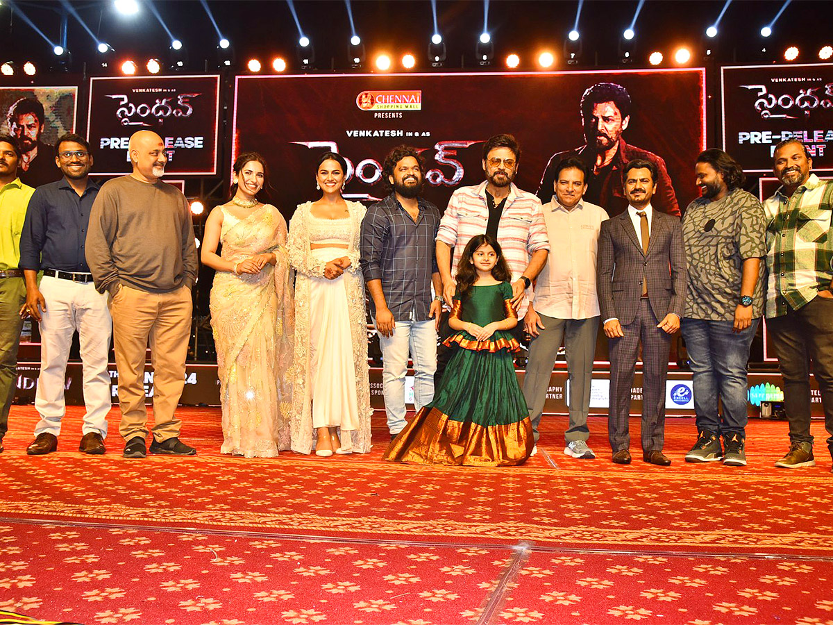 Venkatesh Daggubati SAINDHAV Pre-Release Event Photos - Sakshi4