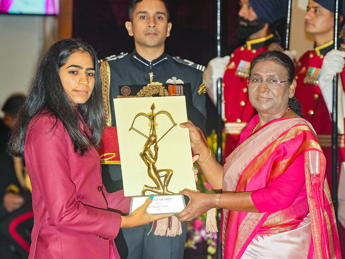 President Droupadi Murmu confers National Sports Honors in Delhi PHotos - Sakshi6