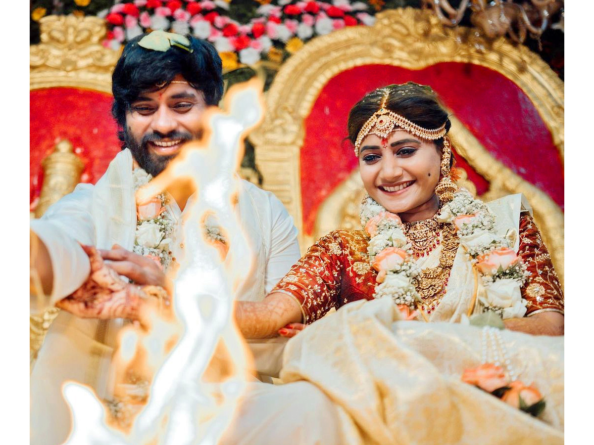 Bigg Boss Fame Vasanthi Krishnan Wedding Photos - Sakshi4