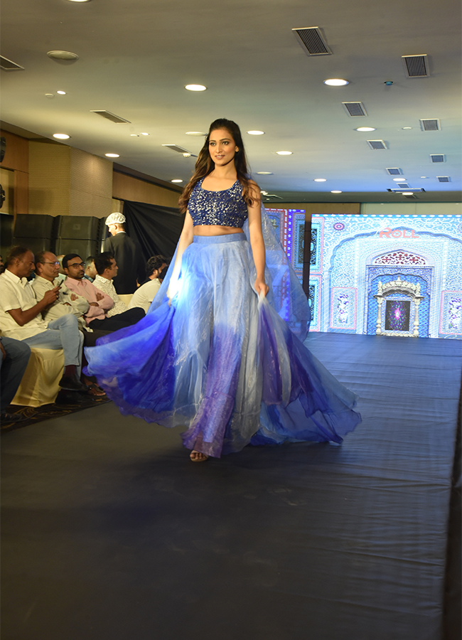 Models wowed at the Indo Cotton Fashion Show Hyderabad - Sakshi10