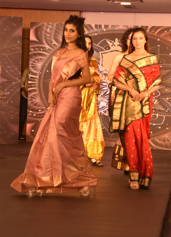 Models wowed at the Indo Cotton Fashion Show Hyderabad - Sakshi6