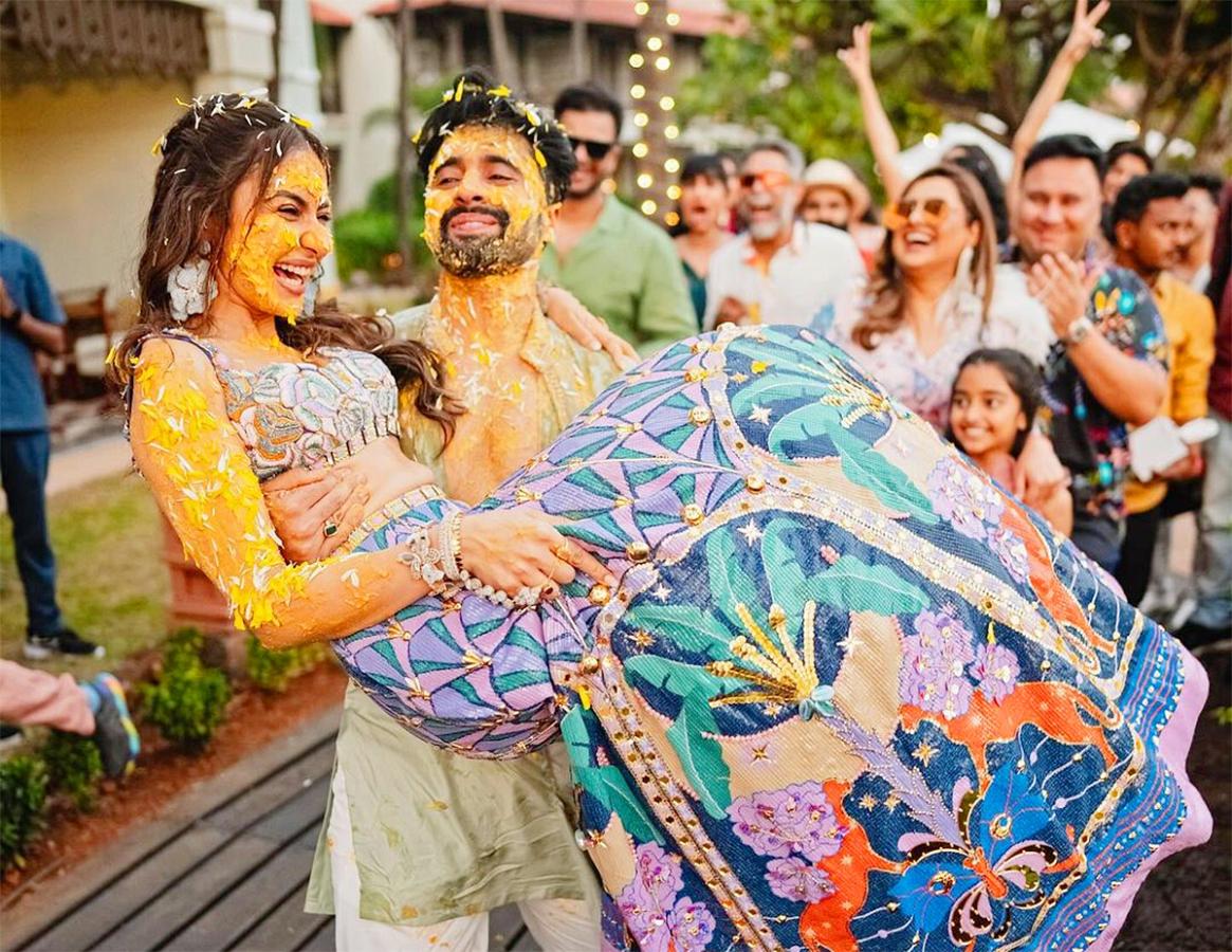 Rakul Preet Singh and Jackky Bhagnani's wedding Photos - Sakshi8