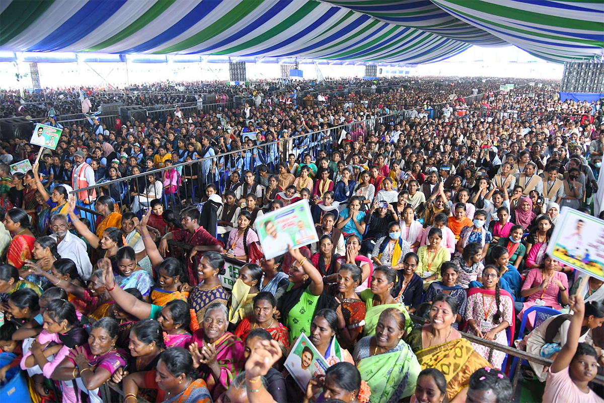 CM JAGAN Public Meeting at Pamarru - Sakshi30