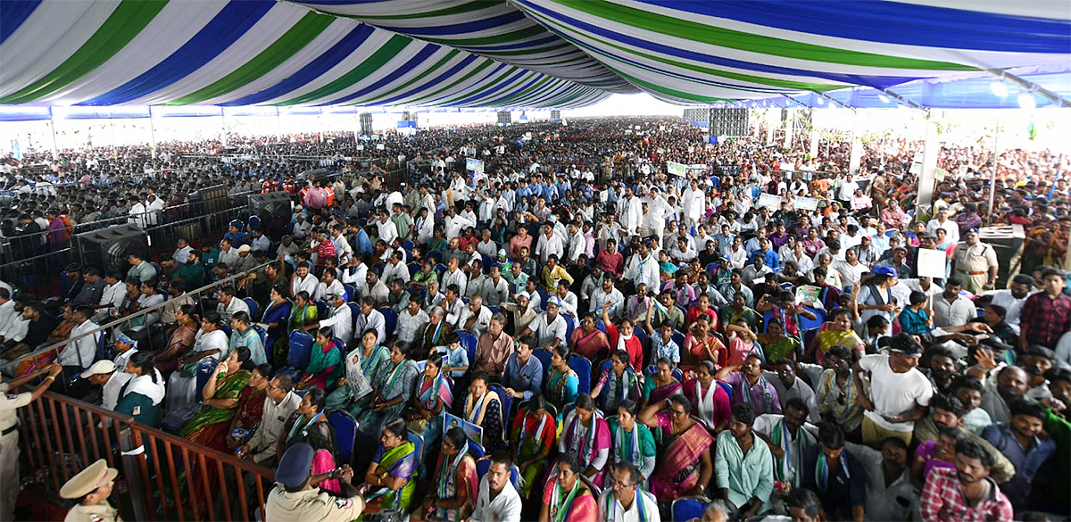 CM JAGAN Public Meeting at Pamarru - Sakshi20