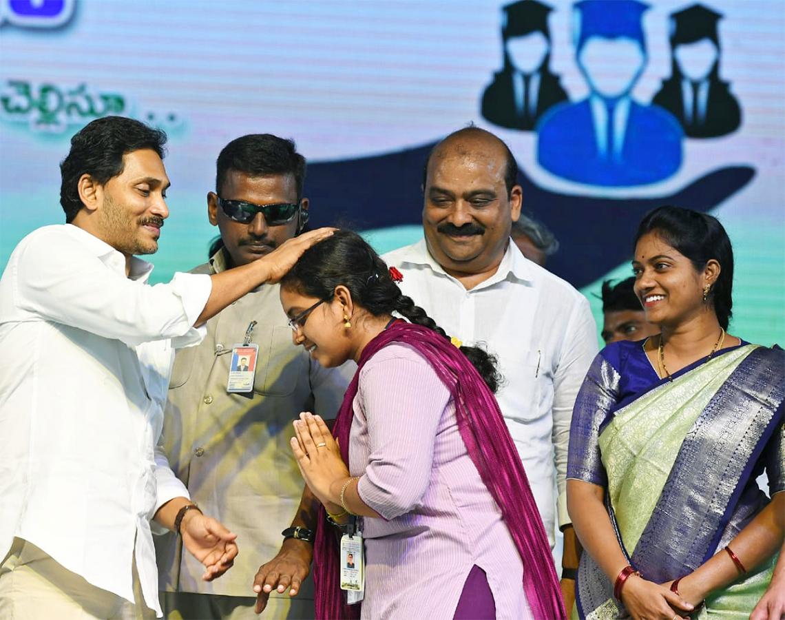 CM JAGAN Public Meeting at Pamarru - Sakshi5