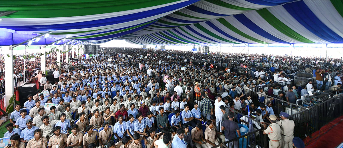 CM JAGAN Public Meeting at Pamarru - Sakshi9