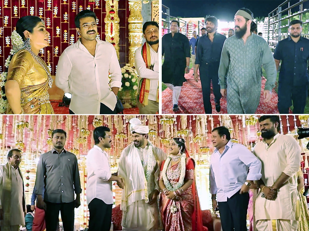 InPics: Akkineni And Mega Family In Producer D Shivaprasad Reddy Son Kailash Reddy Marriage - Sakshi1