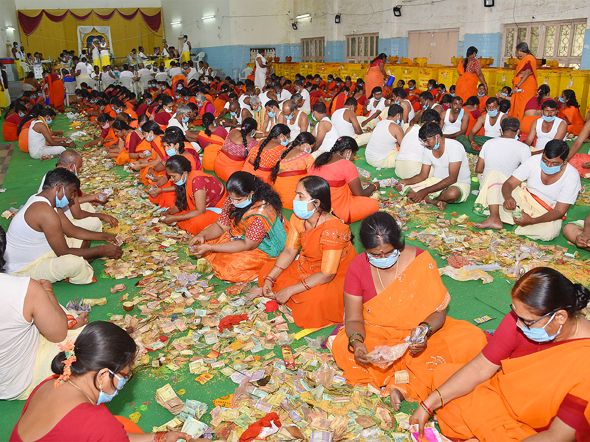 Sammakka Saralamma Medaram Jatara Hundi Counting - Sakshi4