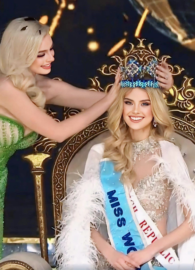 Krystyna Pyszkova Of Czech Republic Crowned As Miss World 2024 - Sakshi2