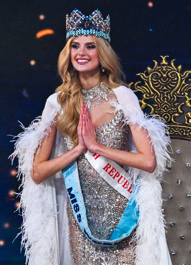 Krystyna Pyszkova Of Czech Republic Crowned As Miss World 2024 - Sakshi4