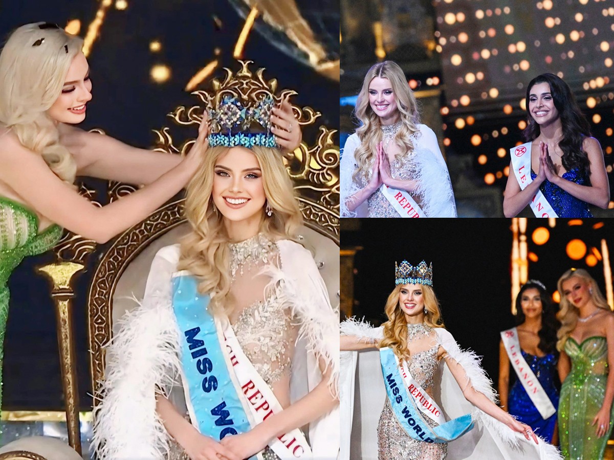 Krystyna Pyszkova Of Czech Republic Crowned As Miss World 2024 - Sakshi1